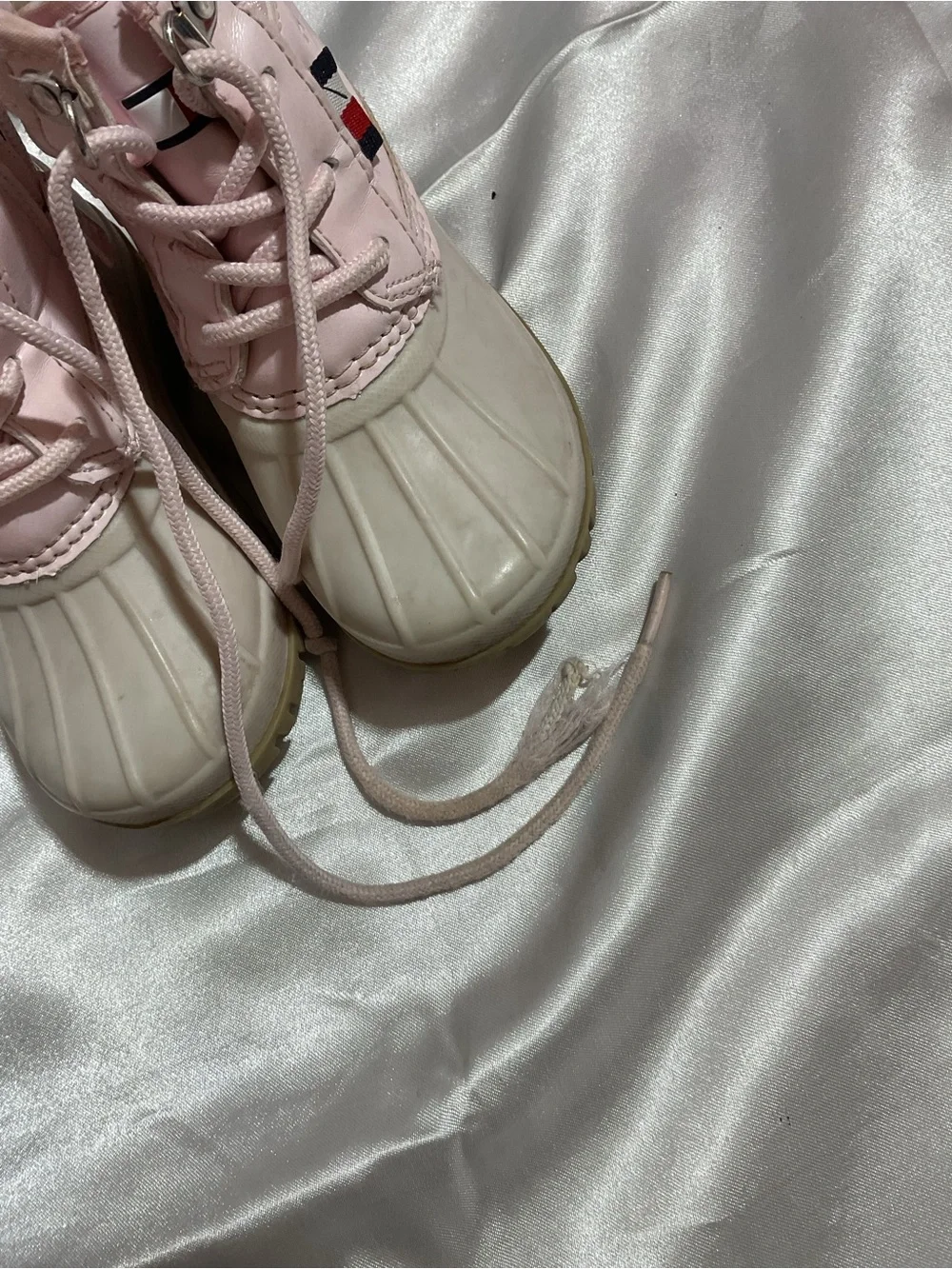 Kids Pink Waterproof Winter Boot